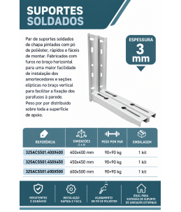 Suporte soldado AVAC p....